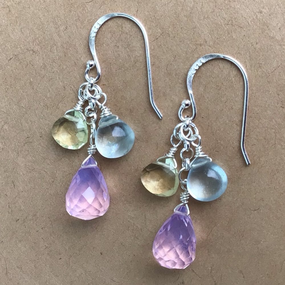 Sterling Silver Sundance Charm Earrings